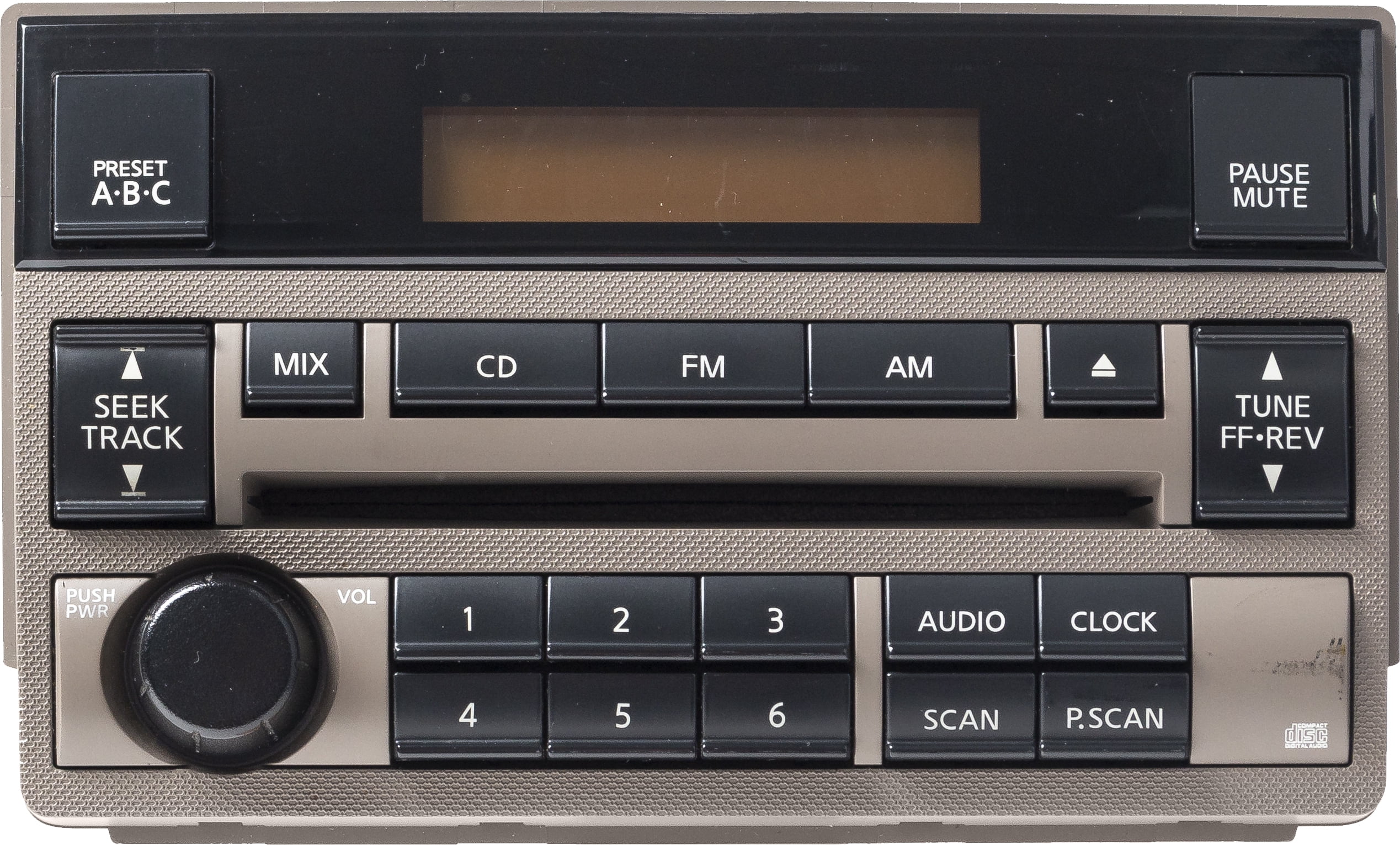Restored 2005-2006 Nissan Altima AM FM Radio Single Disc CD Player Part Number 28185ZB10C (Refurbished)