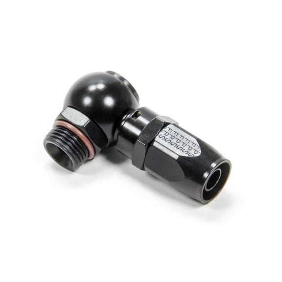 Fragola Performance Systems 100008#8 Straight Banjo Hose End Black