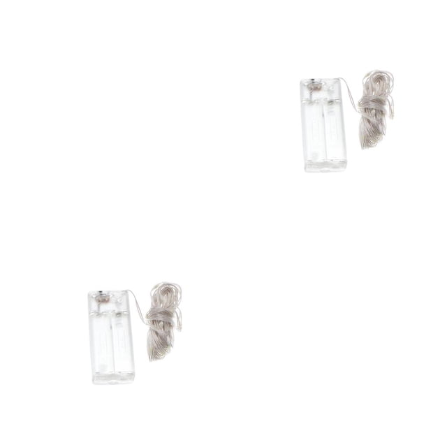 Lámparas de hadas Cateissary con pilas LED impermeable Blanco puro 3 metros