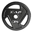 CAP Barbell, 35lb Olympic Grip Plate, Black