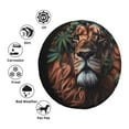 thumbnail image 4 of Sikiie Lion Forest Crown PVC Leather Spare Tire Wheel Cover Spare Tire Cover, for Car Truck SUV Camper Trailer Universal Fit(14-17in)-17 inch, 4 of 6