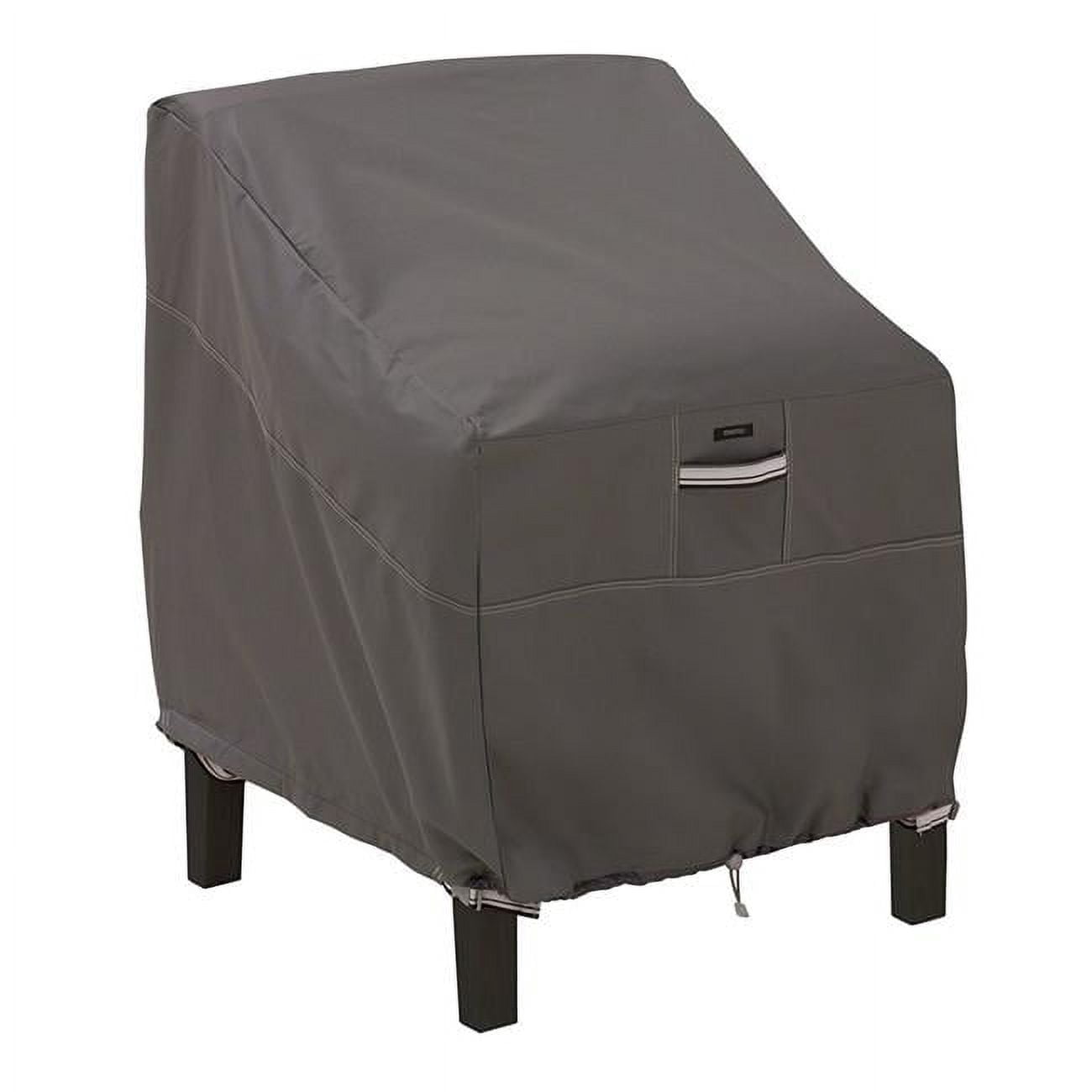 Classic Accessories Ravenna Lounge Chair Furniture Storage Cover For Hampton Bay Spring Haven Wicker Patio Lounge Chairs 4-Pack Bundle