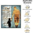 thumbnail image 3 of Dad Gifts Fathers Day Birthday Gifts from Son Throw Blanket,Gifts for Dad,Soft Fluffy Sherpa Warm Throw Blankets for Bed, Office and Couch, 3 of 6