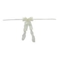 thumbnail image 5 of CoudarTitie Curtain Holdback Curtain Tieback Accessories,Decorative Drapery Tieback Lace Bow Beige White, 5 of 9