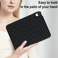thumbnail image 6 of Allytech Case for iPad Air 11 Inch 2024, Slim Luxury Diamond Pattern [Camera Protection] Shockproof Soft TPU Back Case Compatible with Apple iPad Air 11 (2024) - Black, 6 of 7