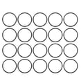 thumbnail image 1 of 20 PCS 18mm x 16mm x 1mm Junta de aceite de anillo de goma reemplazo, 1 of 5