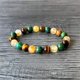 thumbnail image 4 of Pulsera de cristal natural de ojo de tigre de piedra citrino pulsera de turquesa africana, 4 of 6