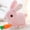 Pink, variant on Hopping Rabbit Interactive Electronic Pet Plush Bunny Toy - Realistic Bunny Toy with Sounds, Jumping, Twitching Ears, Easter Bunny Plush with Carrot, Easter Basket Stuffers Gifts (White)