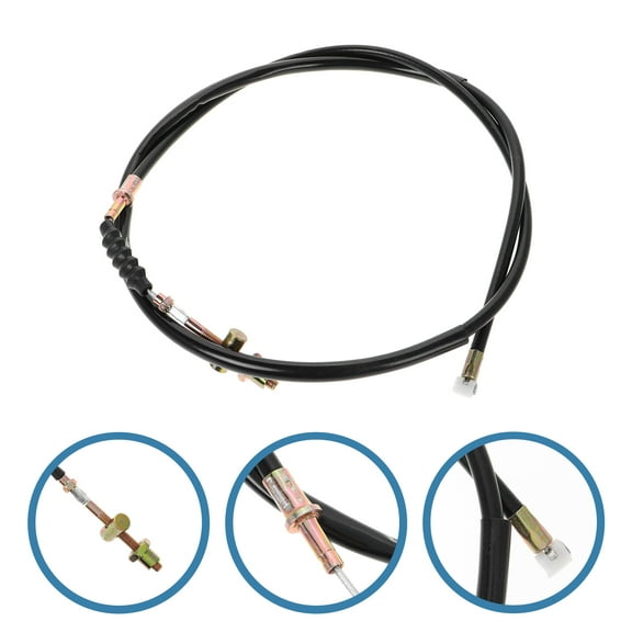 IDEANATEGRATE 1Pack Brake Cable Metal For Mini Bike Brake Lever And Cable 127.00X0.79X0.39in