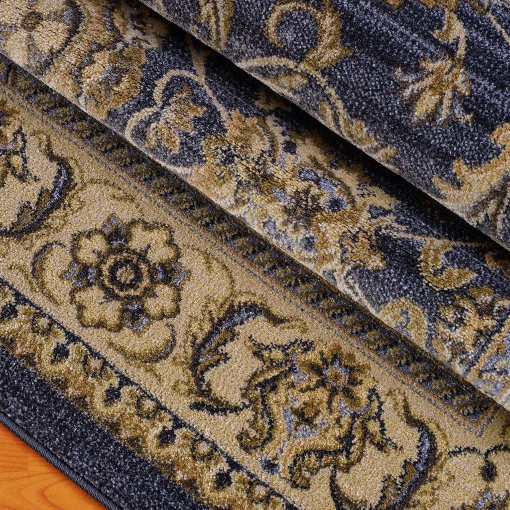 Ladole Rugs Swallowtail Medallion Traditional Style Smooth and Durable