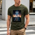 thumbnail image 2 of Mens T Shirts Graphic Tee 9/11 25Th Anniversary T Shirt 911 Tops Memorial Tops Crewneck T Shirt for Men, 2 of 7