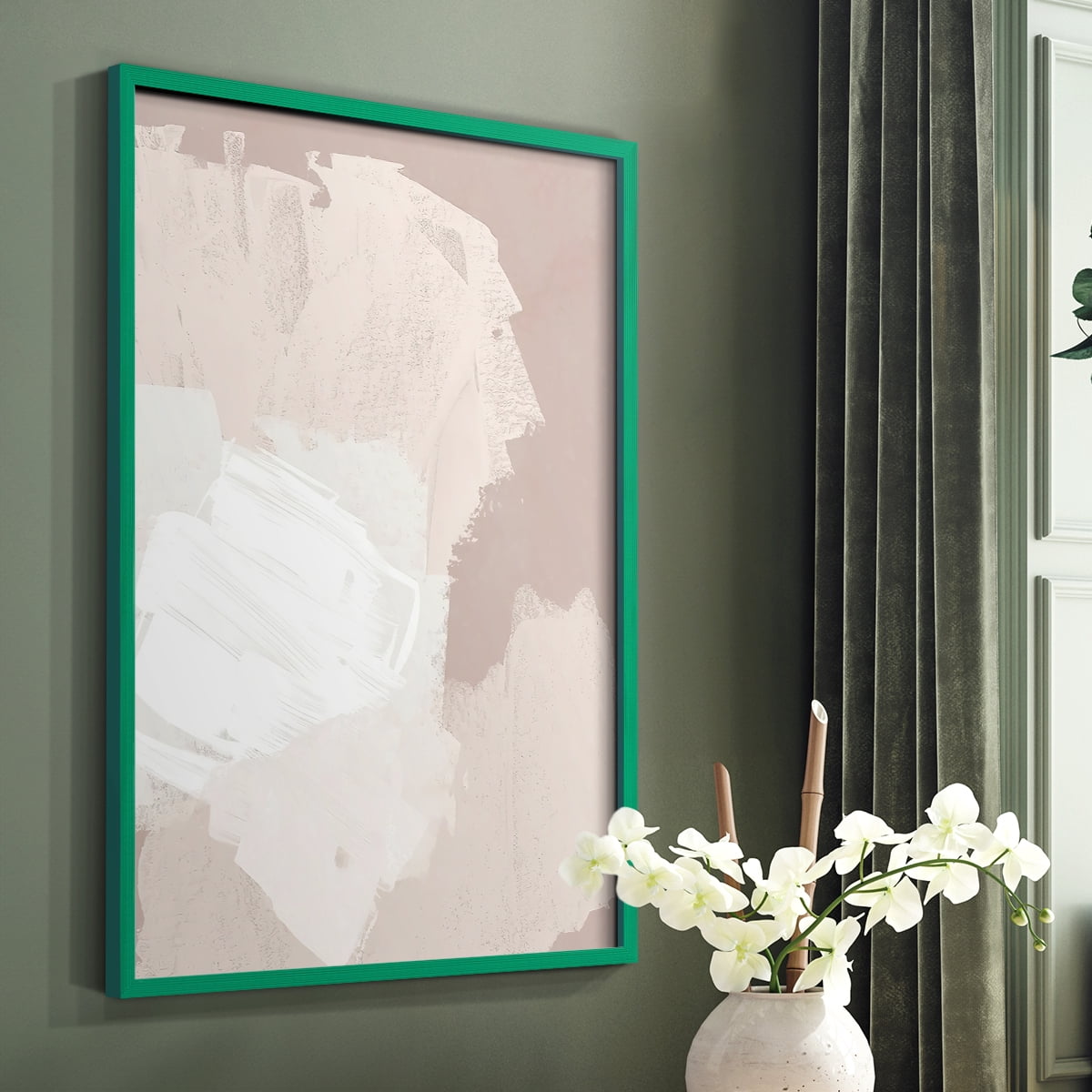 Cloud Slate I in Paper Solid Wood 8 x 10 Framed Print