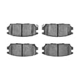 thumbnail image 3 of CarLights360 For Eagle Talon 1995 Disc Brake Pads | Ceramic Friction Material | Mechanical Pad Wear Sensor | 45.5 Millimeters / 1.79 Inches Inner Height | 107.7 Millimeters / 4.24 Inches Inner Width, 3 of 4