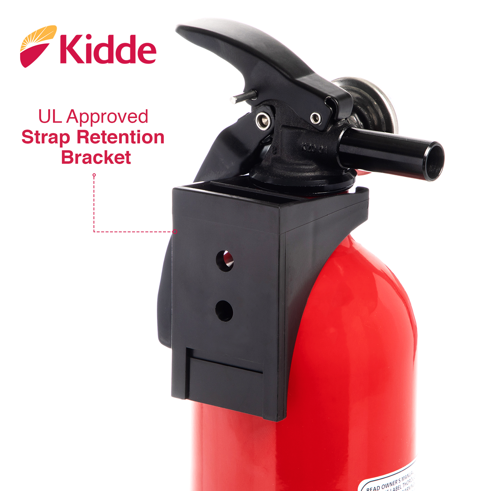 Kidde Multipurpose Home Fire Extinguisher, UL Rated 1-A:10-B:C, Model KD82-110ABC - image 4 of 8