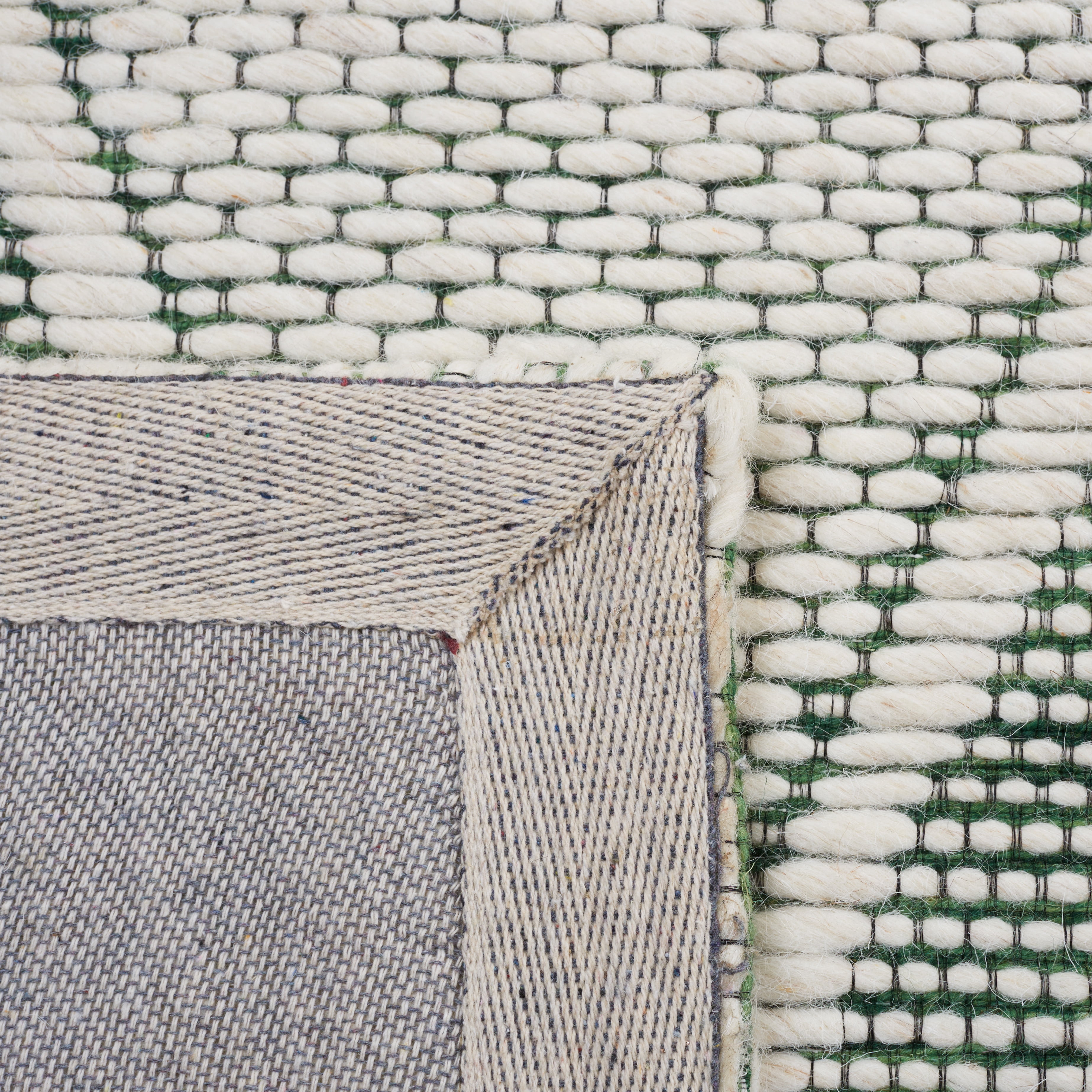 SAFAVIEH Marbella Asa Diamond Area Rug, Green/Ivory, 4' x 6'