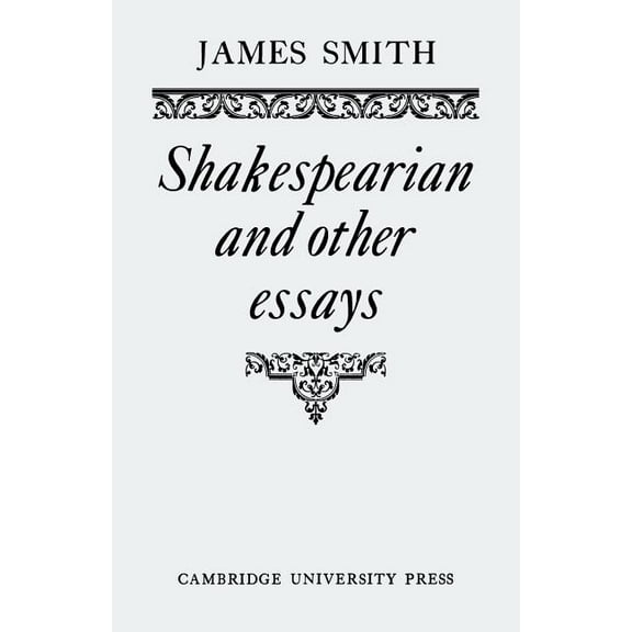 Shakespearian and Other Essays, (Paperback)