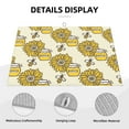 thumbnail image 4 of Easygdp Cartoon Honey Pot Bee Sunflower Microfiber Absorbent Dish Drying Pad,Kitchen Drying Mat,Can Be Hung, Strong Water Absorption Capacity,Quick Drying, 4 of 9