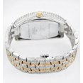 thumbnail image 4 of 42mm Montres Carlo Modern Full Stones Fashion Luxury Women Dress Bracelet Watch (Gold Silver Two-Tone), 4 of 4