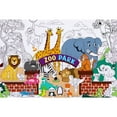 thumbnail image 3 of Giant Color Poster for Kids & Adults, 35" x 24", DIY Drawing Coloring Poster, Animal Kingdom Fun Activity for Family Groups, Classroom, Jumbo Coloring Poster for Floor, 3 of 8
