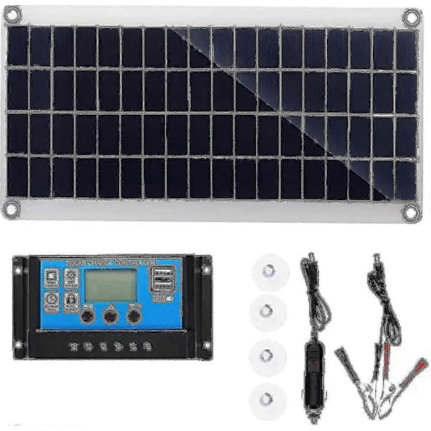 300w 12v Solar Panel Kit Battery Charger 300 Watt 12 Volt Off Grid System With 10a-60a Controller-hy
