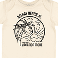 thumbnail image 4 of Inktastic Summer Vacation Mode Delray Beach Florida Boys or Girls Baby Bodysuit, 4 of 5