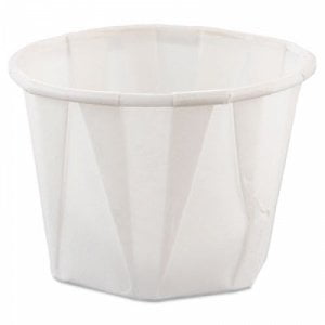 - Solo 1.0 oz Treated Paper Souffle Portion Cups for Measuring, Medicine, Samples, Jello Shots (Pack of 250)