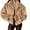 Khaki, variant on Winter clothing for women Plus Size Jacket Winter Warm Zip Up Coat Soft Outerwear For Fashionable Elegant Casual Outfit