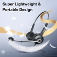 thumbnail image 4 of Auriculares USB Voistek con micrófono para ordenador portátil o PC, 4 of 8