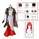 thumbnail image 1 of Disfraz de Honkai Star Rail para mujer, traje de Cosplay de juego Honkai Himeko, vestido de noche Sexy, peluca de Cosplay con hebilla roja, 1 of 4