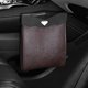 thumbnail image 1 of Waterproof Car Trash Can Leather Hanging Back Seat Storage Bag Led Light Garbage Bin Front Mounted Organizer for Vehicle Cleanliness, Ukhbmc, 1 of 2