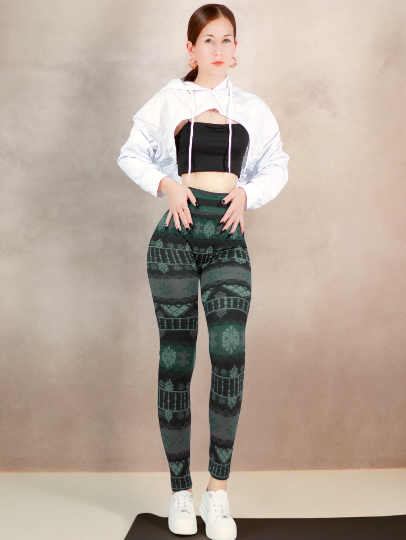 Mayon Leggins Cuadrados Moda Leggins Cuadros Outfit Outfit