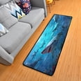thumbnail image 2 of FREEAM Sharks Pattern Area Rug - 2' x 6' Washable Runner Rugs with Rubber Backing - Non Skid Floor Carpet for Indoor Living Room Hallway Kitchen, 2 of 7
