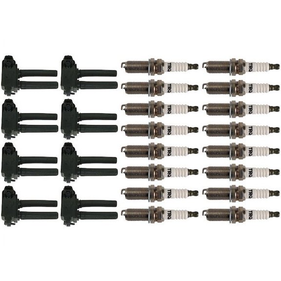 Ignition Coil and Spark Plug Kit 24 Piece - Compatible with 2009, 2011 - 2021 Dodge Durango 5.7L V8 2012 2013 2014 2015 2016 2017 2018 2019 2020