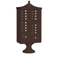 thumbnail image 3 of Salsbury Industries 3316R-SAN-U Regency Decorative CBU - 16 A Size Doors - Type III - Sandstone - USPS Access, 3 of 5