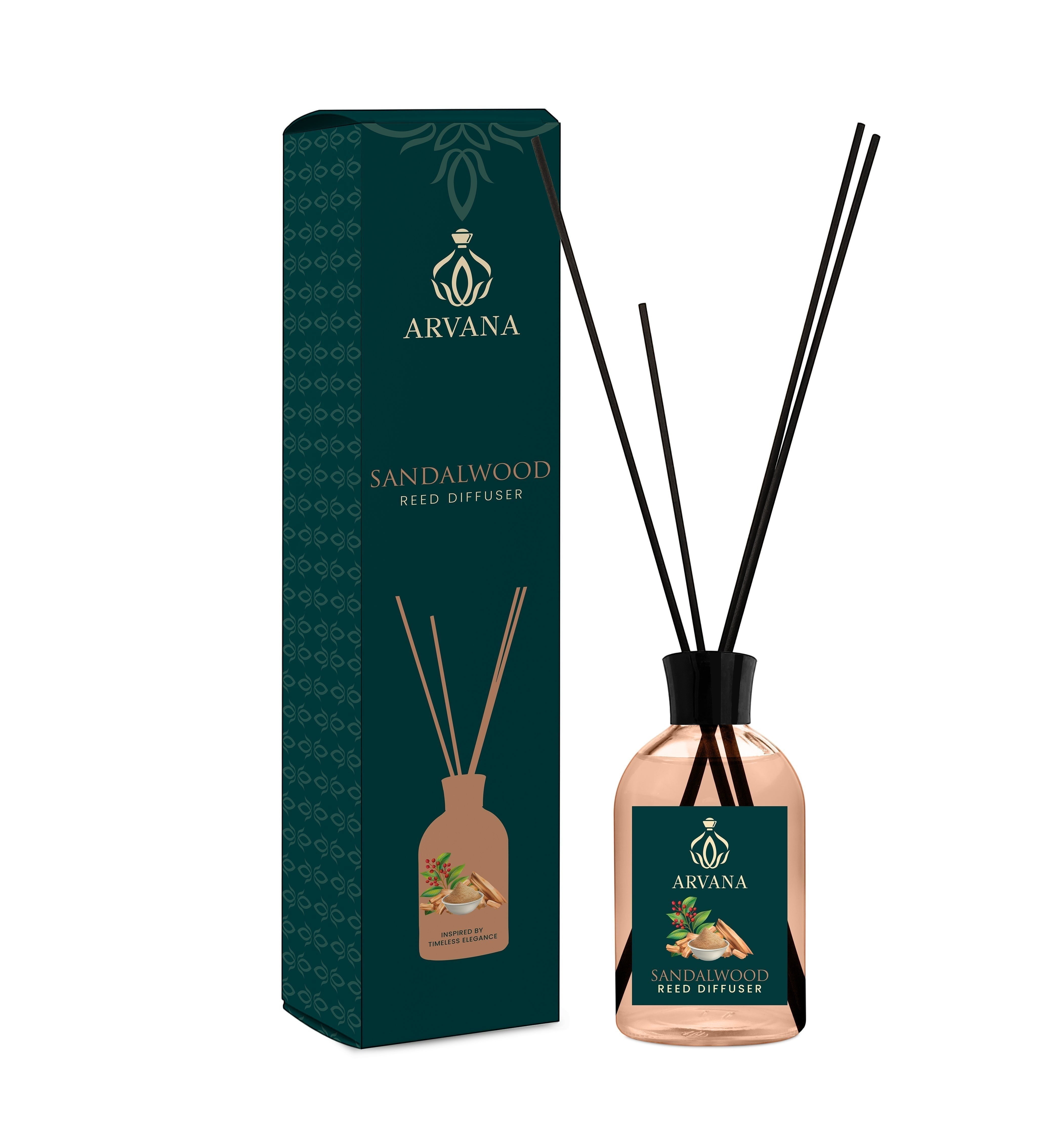 Allswell Relax Lavender Jasmine Chamomile Scented Reed Diffuser 3