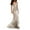 Silver, variant on Aayomet Long Formal Dresses for Women One Shoulder High Split Sleeveless Ruched Maxi Long Dress,Silver XL