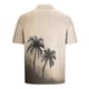 thumbnail image 4 of Blusa y camisa de manga corta con cuello vuelto para hombre, informal, de moda, de color liso, con botones, solapa y hebilla de gancho, camiseta de manga corta de poliéster para hombre., 4 of 5