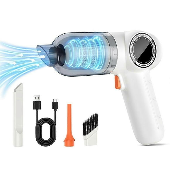 Cordless Handheld Car Vacuum Cleaner, High-Power Mini Vacuum Cleaner for Dust Removal and Blowing