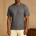 thumbnail image 4 of Men's 3XLT Big and Tall Short Sleeve Relaxed Fit T Shirt Crew Neck, 4 of 9