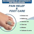 thumbnail image 3 of Bandages Broken Toe Splints Pads To Correct Hammer Toes, Broken Toes Crooked Toes And Overlapping Toes G, 3 of 5