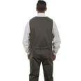 thumbnail image 2 of Scully Men's Herringbone Vest - 541714-GR XL REG, 2 of 2