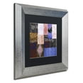 thumbnail image 3 of Trademark Fine Art "Afrikan Batik IV" Canvas Art by Color Bakery Black Matte, Silver Frame, 3 of 4