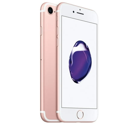 Restored Apple iPhone 7 128 GB GSM Unlocked, Rose Gold US Version (Refurbished)