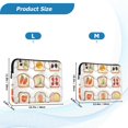 thumbnail image 4 of FORMRS 13-13.3 inch Laptop Sleeve Case Soft Carrying Quilted Computer Bag Cover, Various Toasts, 4 of 7