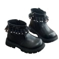 thumbnail image 6 of Girls' Boots Side Zipper Outdoor Boots Girls' Ankle Short Boots Fashion, 6 of 7