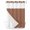 Brown, variant on Yellow Felt Texture No Hook Shower Curtain and Snap in Liner Set, Minimalist Solid Mottled Surface Background Waterproof Shower Curtain Liner Set with Mesh Top Window for Bathroom 36x72in