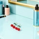 thumbnail image 4 of Par de pendientes colgantes de cereza para mujer y niña (rojos), 4 of 8