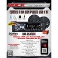 thumbnail image 2 of Estéreo 1 DIN Rock Series RKS-PK375BT USB BT AUX 2 Bocinas 6.5', 2 of 4