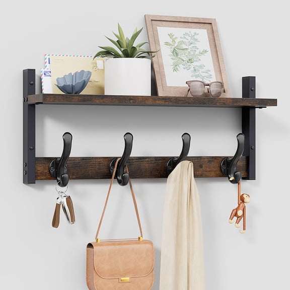 20" Wall Mounted Coat Rack