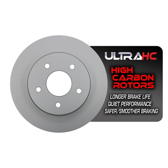 UltraHC Coated High Carbon Brake Rotor, Rear UR020846, Nissan Altima 2021-2019